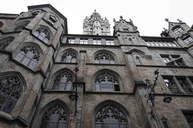 70 - Alemania - Munich - ayuntamiento nuevo - interior